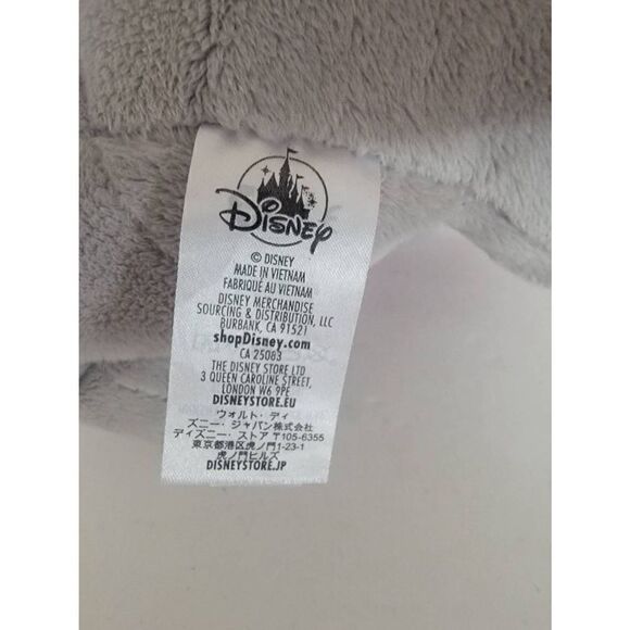 Disney Store Kids Gray Dumbo Live Action Plush Toy Size Medium - Picture 3 of 4